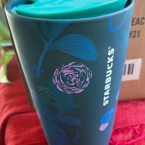 Starbucks Peacock Rising Tumblers.